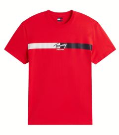 TOMMY JEANS  r&ouml;vid ujj&uacute; p&oacute;l&oacute;