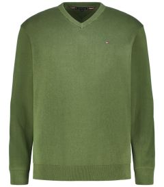 TOMMY HILFIGER  V-nyak&uacute; pul&oacute;ver