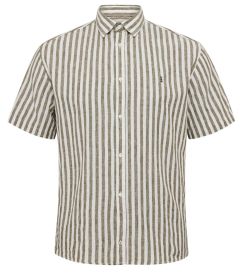 NORTH DENIM  rövid ujjú len ing