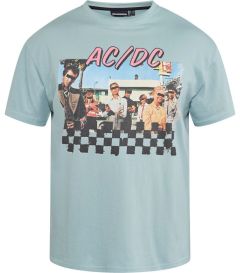 NORTH DENIM  r&ouml;vid ujj&uacute; p&oacute;l&oacute; "AC/DC"