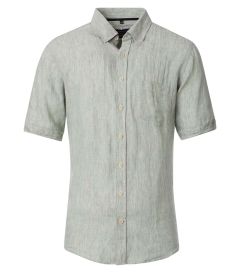 CASA MODA  "casual fit" rövid ujjú len ing