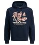 JACK & JONES  kapucnis pulóver