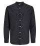 JACK & JONES  hosszú ujjú len ing china collar