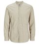 JACK & JONES  hosszú ujjú len ing china collar
